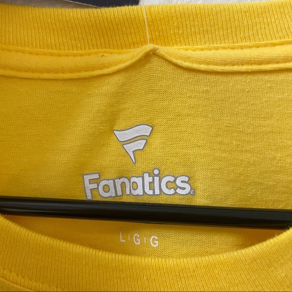 Fanatics special Olympics USA shirt yellow NWT - Picture 5 of 6
